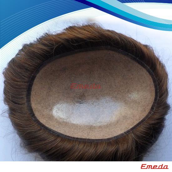 skin injection toupee human hair